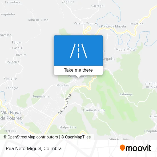 Rua Neto Miguel map