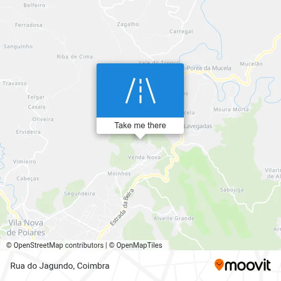 Rua do Jagundo map