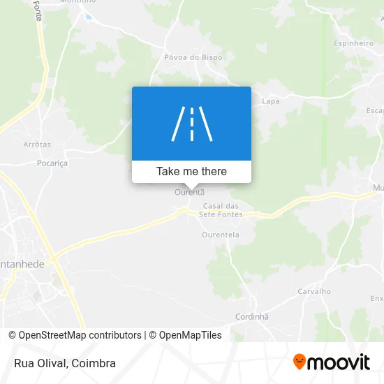 Rua Olival map