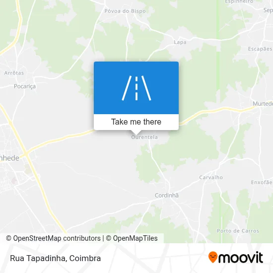 Rua Tapadinha map