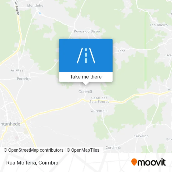 Rua Moiteira map