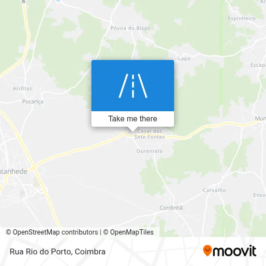 Rua Rio do Porto map