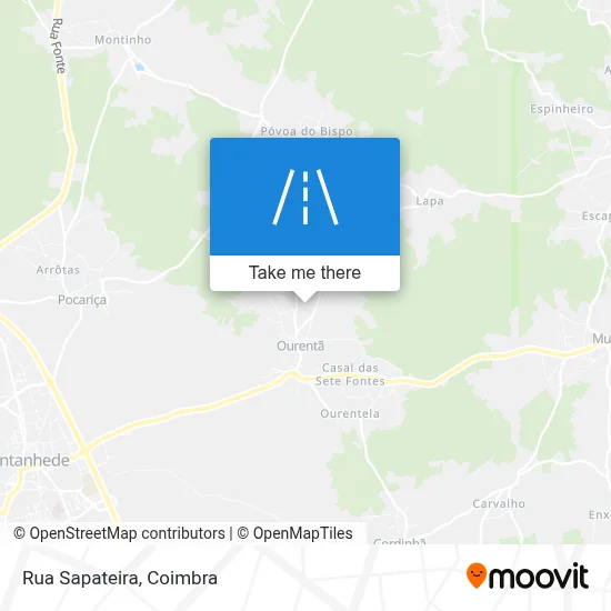 Rua Sapateira map