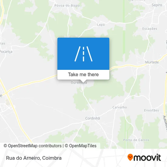 Rua do Arneiro map