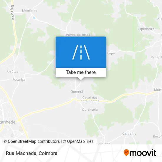 Rua Machada map
