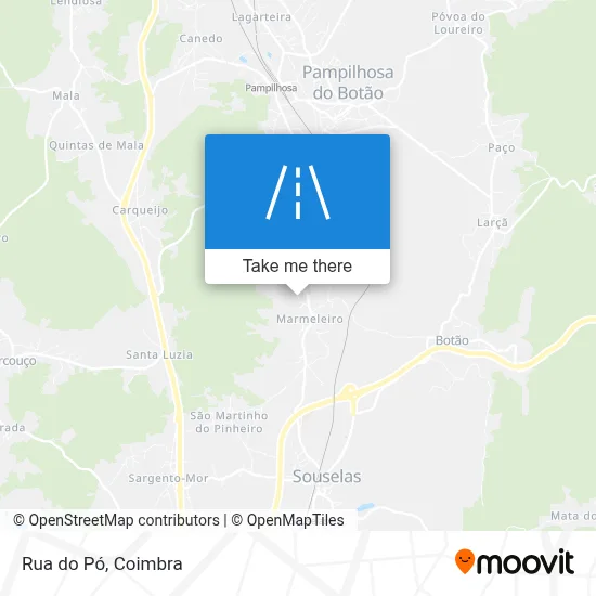 Rua do Pó map