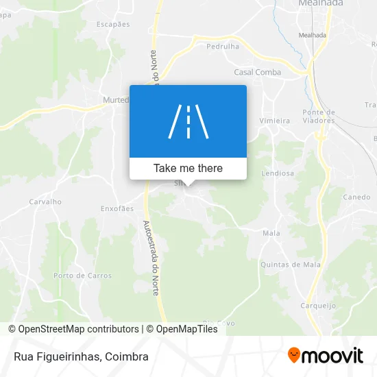 Rua Figueirinhas map