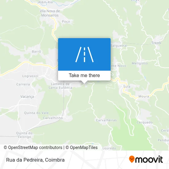 Rua da Pedreira map