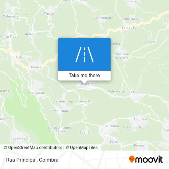 Rua Principal map