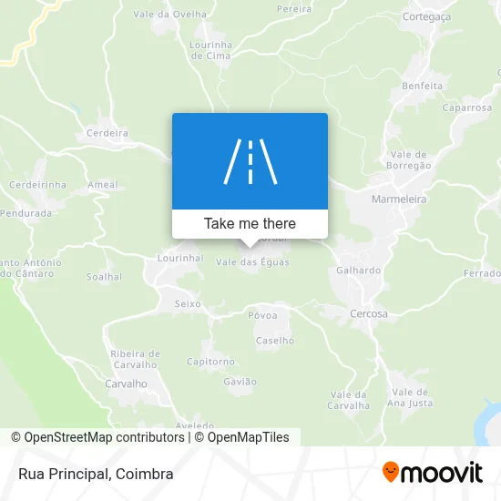 Rua Principal map