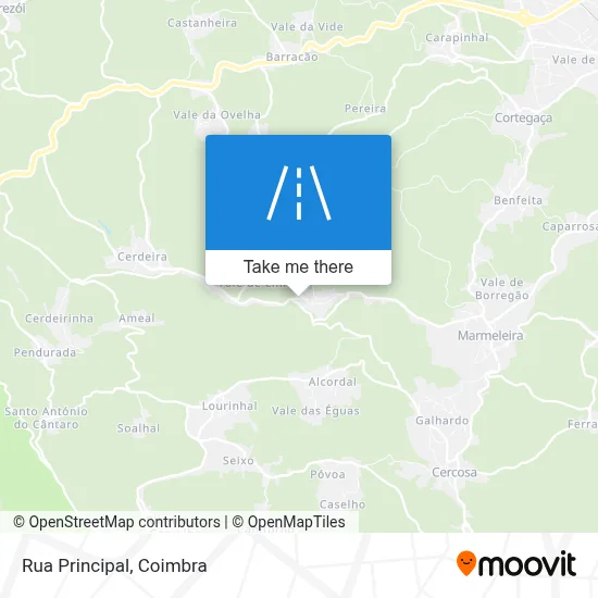 Rua Principal map