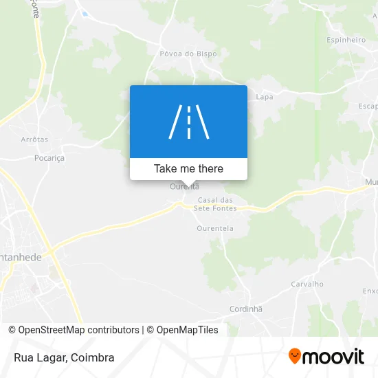 Rua Lagar map