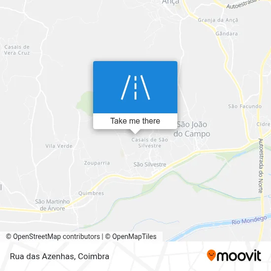 Rua das Azenhas map