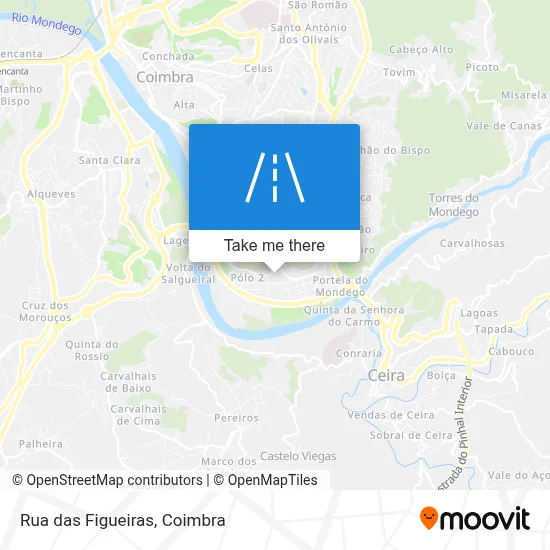 Rua das Figueiras map