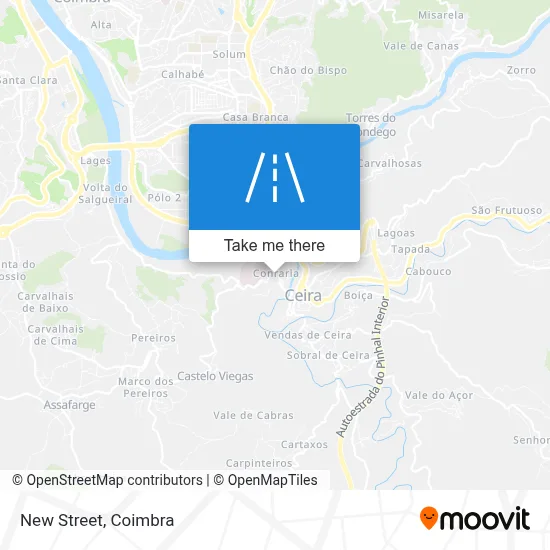 Rua Nova map