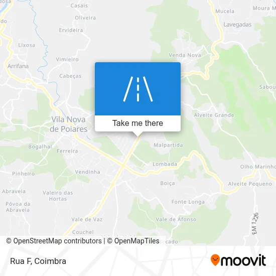 Rua F map