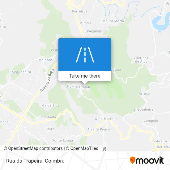 Rua da Trapeira map