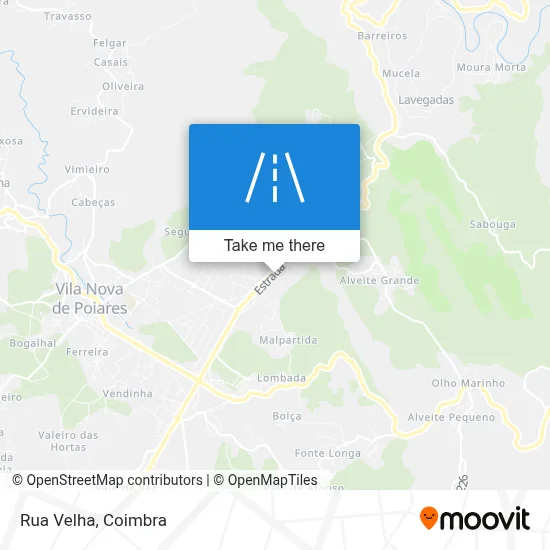 Rua Velha map