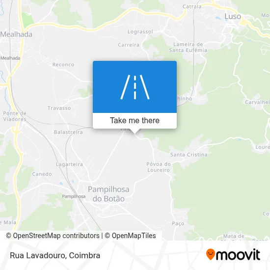 Rua Lavadouro map