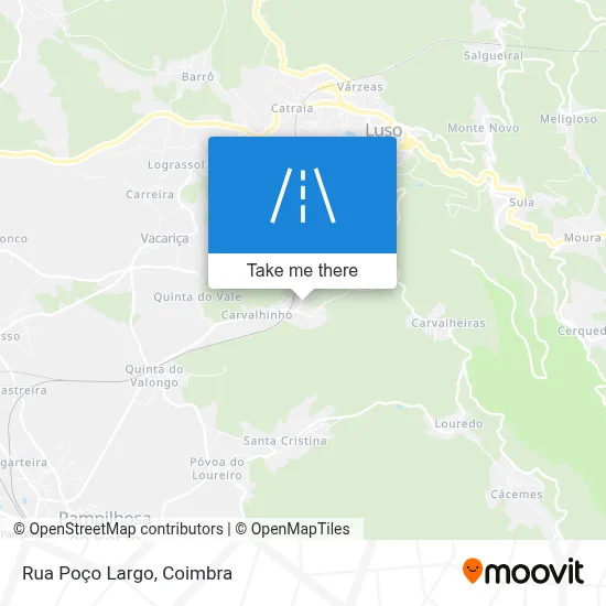 Rua Poço Largo map