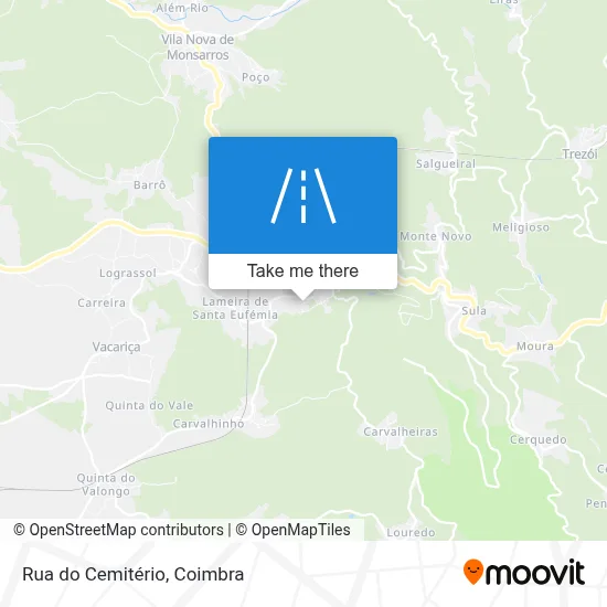 Rua do Cemitério map