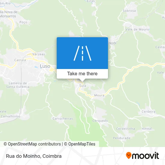 Rua do Moinho map
