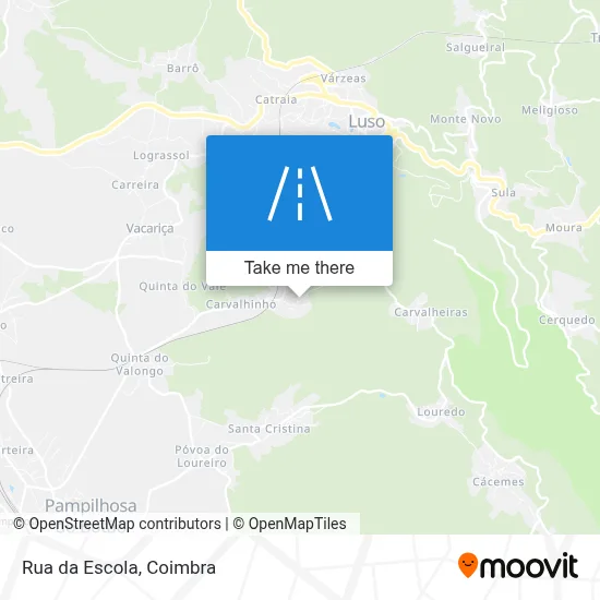 Rua da Escola map