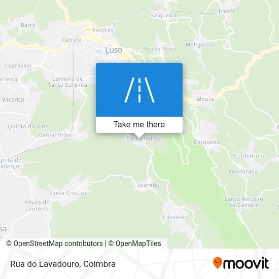 Rua do Lavadouro map