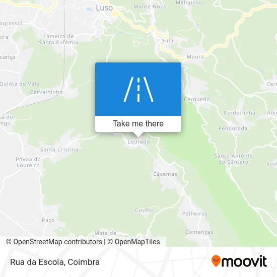 Rua da Escola map