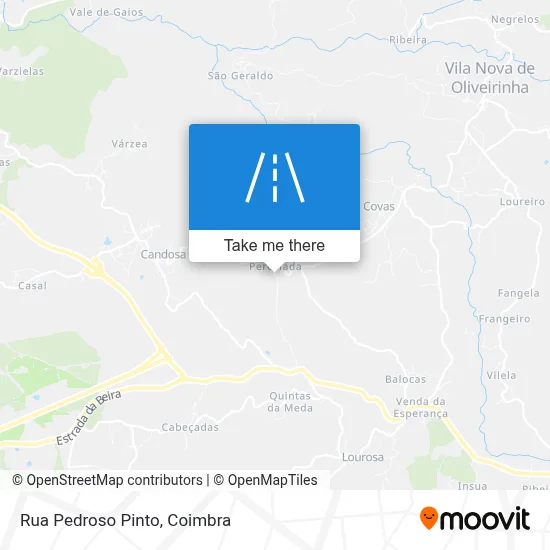 Rua Pedroso Pinto map