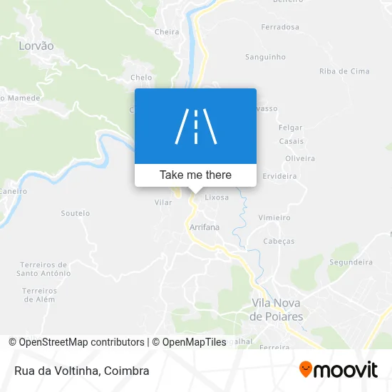 Rua da Voltinha map