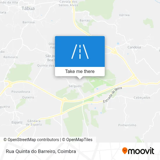 Rua Quinta do Barreiro map