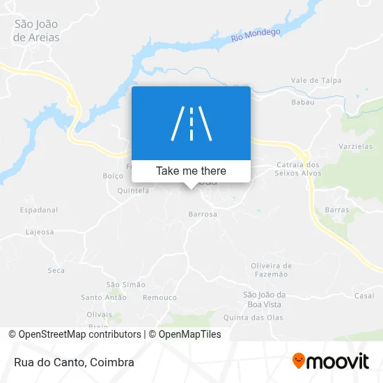 Rua do Canto map
