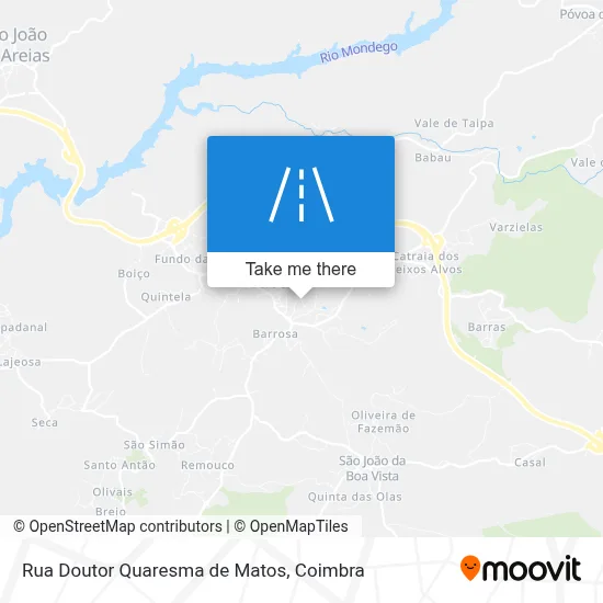 Rua Doutor Quaresma de Matos map