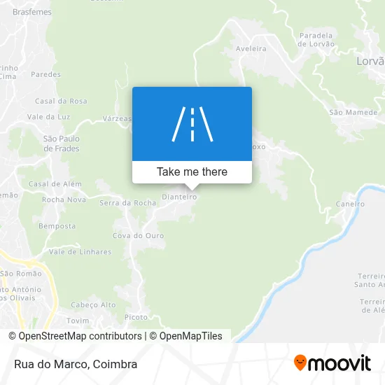 Rua do Marco map