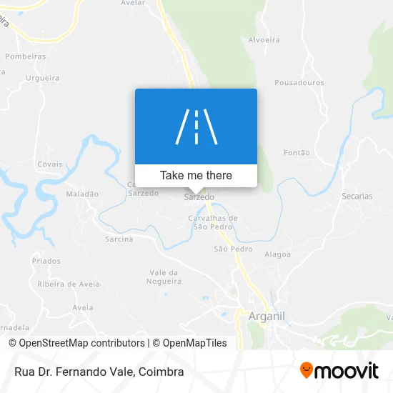 Rua Dr. Fernando Vale map