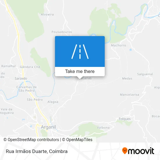 Rua Irmãos Duarte map