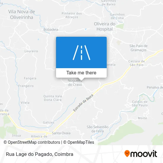 Rua Lage do Pagado map