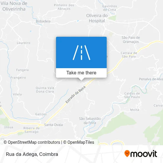 Rua da Adega map