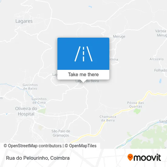 Rua do Pelourinho map