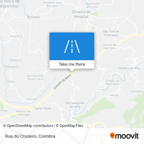 Rua do Cruzeiro map