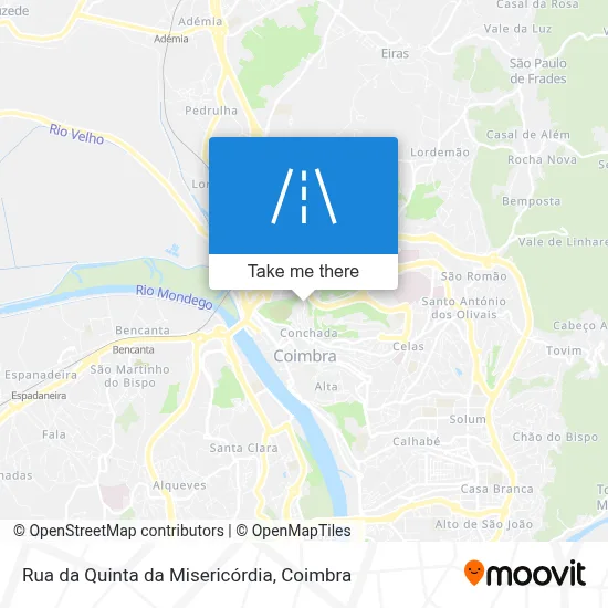 Rua da Quinta da Misericórdia map