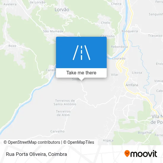 Rua Porta Oliveira map