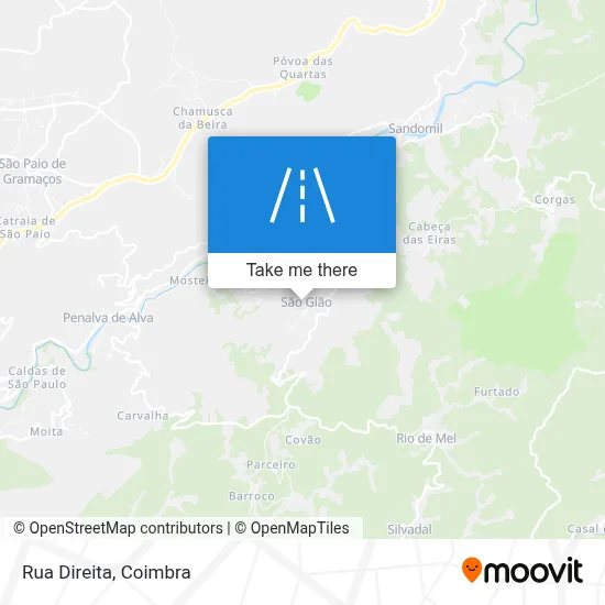 Rua Direita map