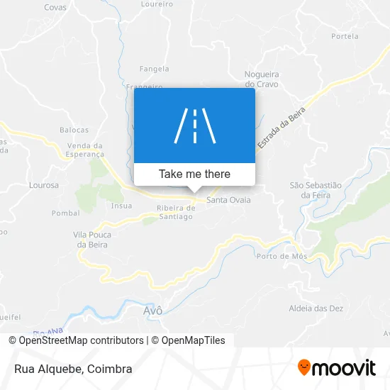 Rua Alquebe map