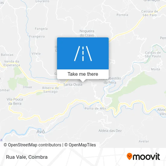 Rua Vale map