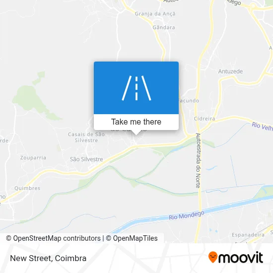 Rua Nova map