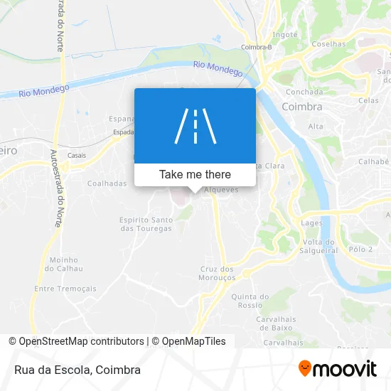 Rua da Escola map