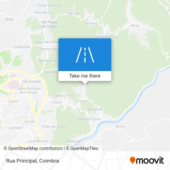 Rua Principal map