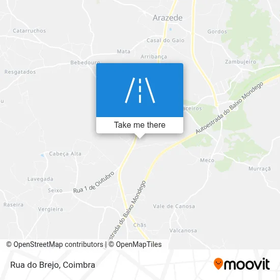 Rua do Brejo map